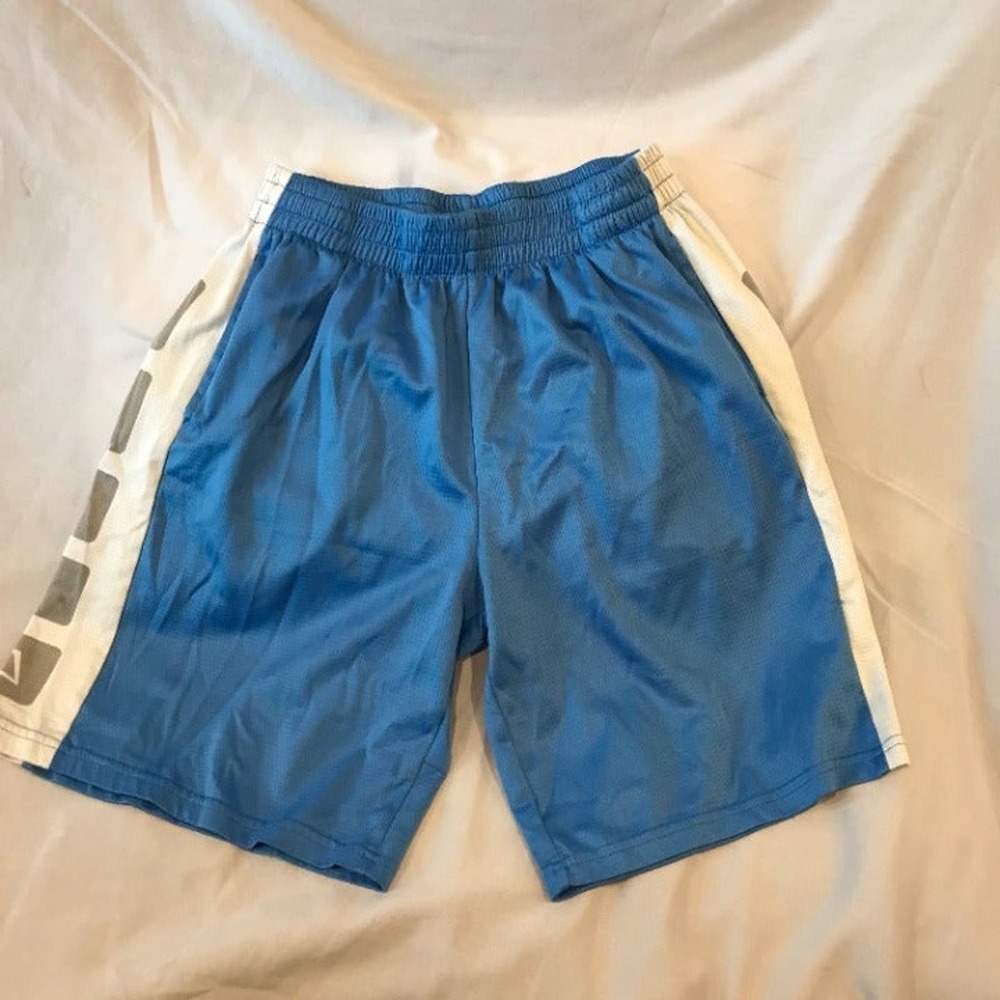 Galaxy Light Blue Basketball Shorts Mens L